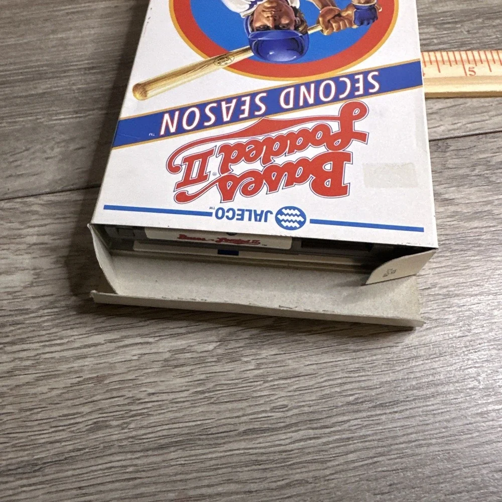 Bases Loaded II: Second Season Nintendo NES COMPLETE w/ Box manual game‎